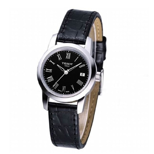 TISSOT/天梭手表 夢幻系列石英皮帶女士手表T033.210.16.053.00（全球聯保）