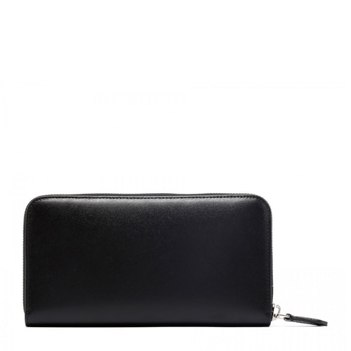 Givenchy/紀梵希 中性款式黑色小牛皮五角星圖案長款拉鏈錢包 BC06276655 008