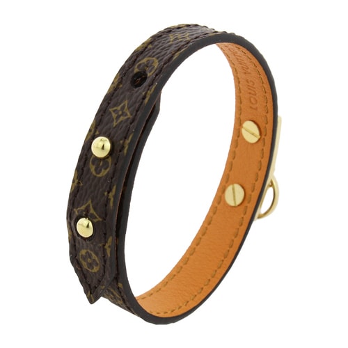 Louis Vuitton/路易威登 女士LOGOMANIA系列 老花色手鐲/手鏈/手環 19號